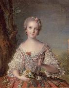 Jean Marc Nattier Madame Louise of France oil painting on canvas